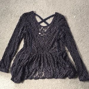 AnM Long Sleeve Going Out Top